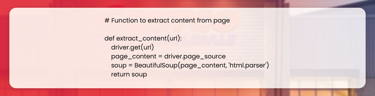 Functions-to-Scrape-Content